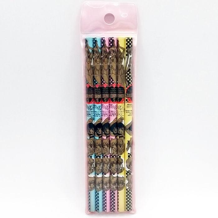 美少女戦士セーラームーンS 鉛筆 (6本セット) 長さ：17.5cm 日本製