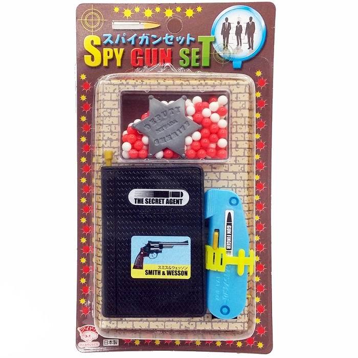 スパイガンセット ガンサイズ：約8cm BB弾付き 日本製 トイガン