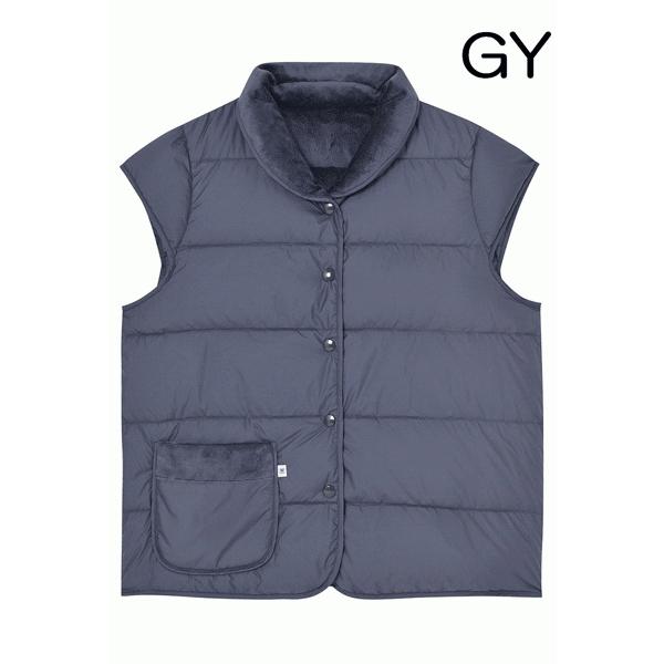 Lサイズ★ワコール　秋・冬 あったか ダウンベスト　ネイビー WACOAL（ワコール） 秋・冬 あったか ダウンベスト レディース (M・L