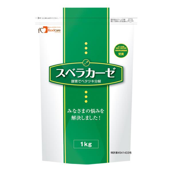 フードケア スベラカーゼ 1kg 3個 介護食 スベラカーゼ 1kg ゼリー食の素 フードケア : ビースタイル