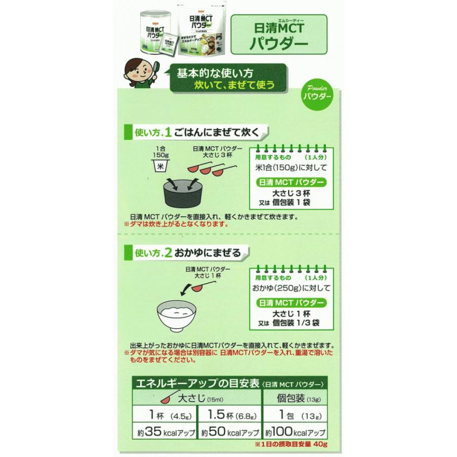 低たんぱく 腎臓病食 高カロリー食品 日清オイリオ レナケアー MCT