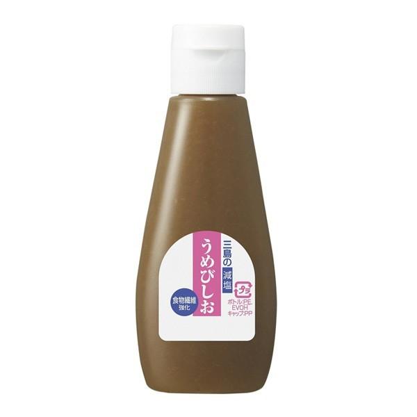 【取寄】腎臓病食 減塩おかず　三島食品　ミニボトル入り 食物繊維強化 減塩うめびしお　120ｇ×30