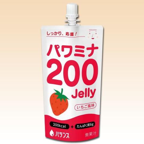 高カロリーゼリー バランス パワミナ0ゼリー いちご風味 1ｇ 24本 918 ビースタイルyahoo 店 通販 Yahoo ショッピング