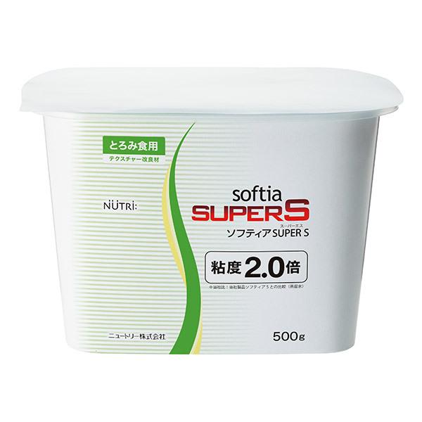 【取寄】介護食 とろみ剤 ソフティアSUPER S （innobox） 500ｇ×12 ニュートリー 介護用品-介護食品-ダイエット、健康