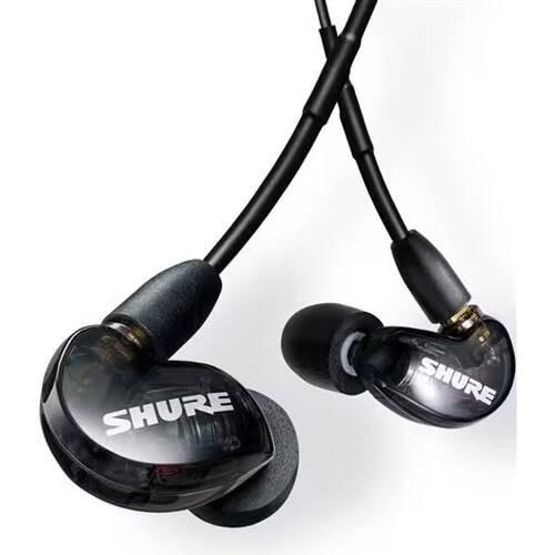 【新品同様】SHUREシュアー イヤホン SE215DYBK+UNI-Aブラック SHURE（シュア） コンビニ受取可 マイク付イヤホン SE215DYBK+UNI-A