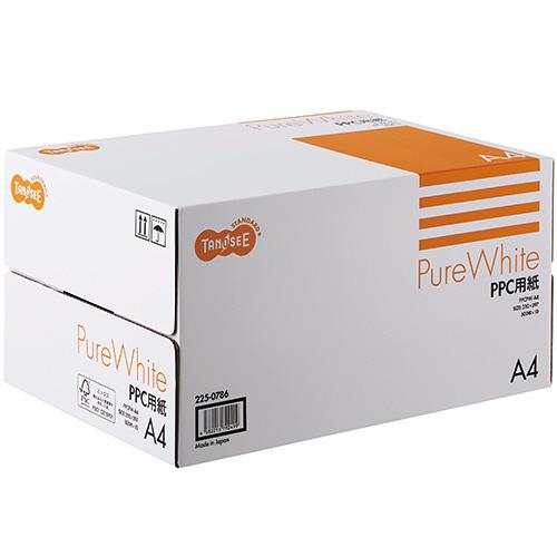 TANOSEE PPC用紙 Pure White A4 1箱（5000枚：500枚×10冊） : B-サプライズ - 通販 - Yahoo ...