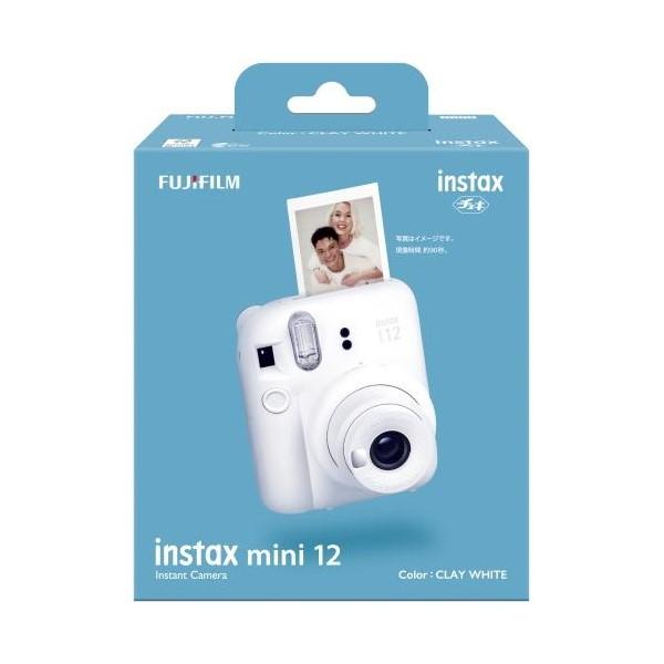 instax mini コンビニ受取可 インスタントカメラ 12「チェキ」 クレイ