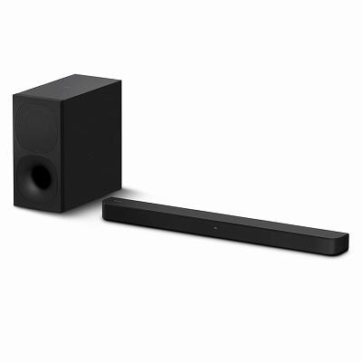 スピーカー【2.1chサブウーファー 内蔵】SONY サウンドバー/ホーム シアターシステム SONY（ソニー） SONY 2.1ch サウンドバー HT-S400 ワイヤレスサブ