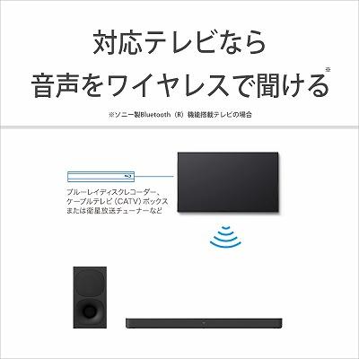 SONY（ソニー） SONY 2.1ch サウンドバー HT-S400 ワイヤレスサブ
