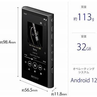 SONY ウォークマンハイレゾ対応 WALKMANAシリーズ　NW-A306 WALKMAN Aシリーズ ソニー NW-A306 BC ウォークマン 32GB ブラック