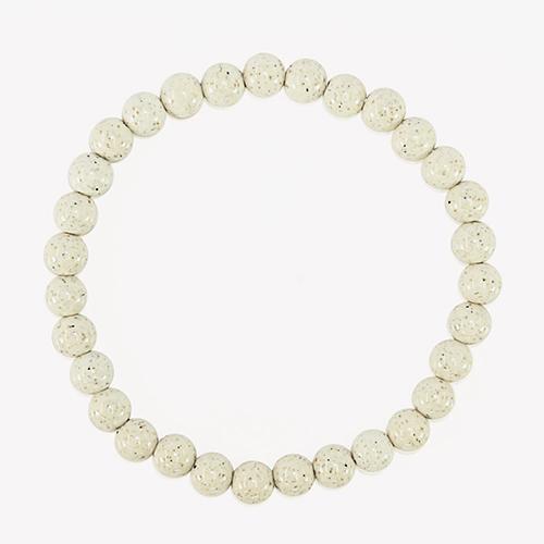TENKAPAS 【L/内周約18cm】 台湾からの宝もの 北投石 6mm ブレスレット