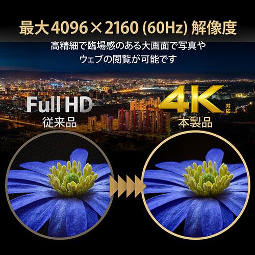エレコム HDMI分配器 VSP-HDP18BK_3