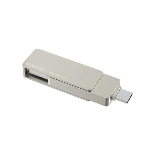 ESD-EPA0500GSV 512GB 外付SSD USB3.2 Type-C ELECOM（エレコム） 外付けSSD スティック型 500GB USB 3.2 Gen2 対応