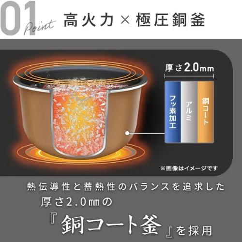 山善（YAMAZEN） 炊飯器 3合 マイコン式 低温調理対応 ホワイト YJT