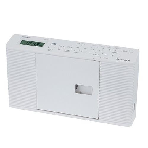 TOSHIBA（東芝） CDラジオ ENGLISH 英語音質モード搭載 ホワイト TY