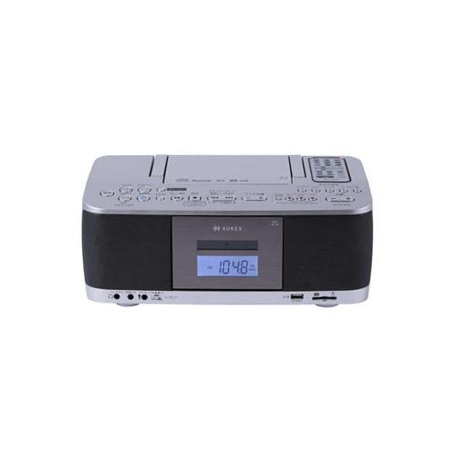 TOSHIBA（東芝） CDラジカセ ワイドFM対応 Bluetooth対応 シルバー AX