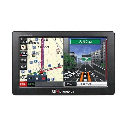 DIANAVI DT-RC323 7インチ ポータブル カーナビ 2024年春版 エンプレイス DIANAVI カーナビ 7インチ 本体 ポータブル ワンセグ 車