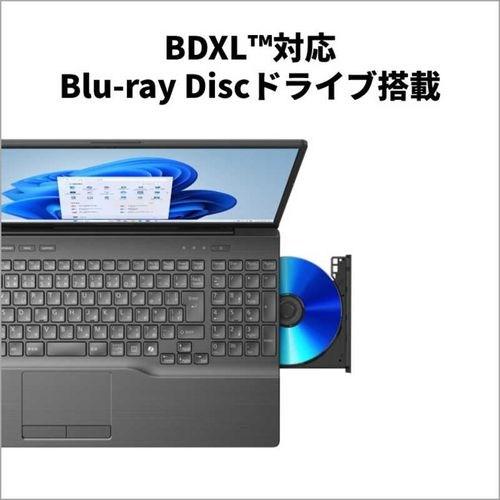 富士通 ノートパソコン 16型 FMV Note A ブライトブラック FMVA77K3BA AMD Ryzen7 7735U メモリ:16GB SSD:512 WUXGA Windows11 Home Office付きの画像