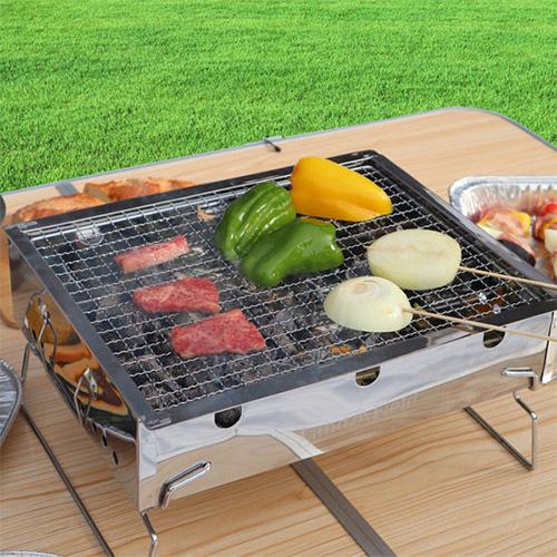 LANDFIELD ランドフィールド ミニバーベキューコンロ 折り畳み式 1〜2
