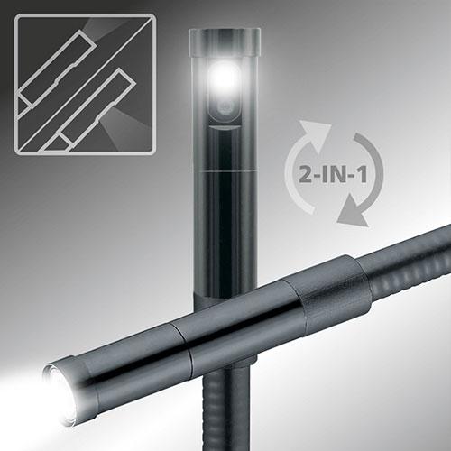 Laserliner レーザーライナー 工業用内視鏡 ビデオフレックスHD デュオ 082280Aの画像