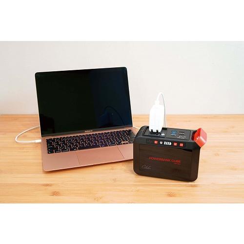 INBES（インベス） パワーバンクキューブ ポータブル電源 ブラック
