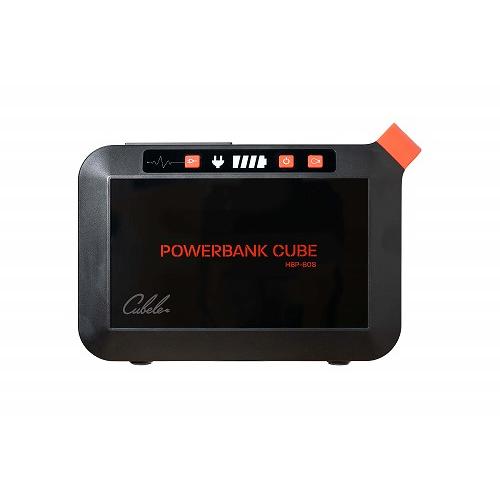 K564 インベス 【未使用】ポータブル電源 HBP-80S21W INBES（インベス） パワーバンクキューブ ポータブル電源 ブラック