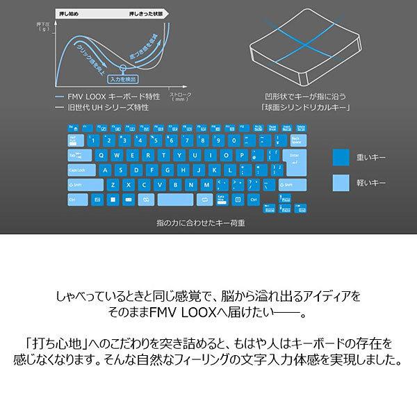 FMV コンビニ受取可 キーボード LOOX 専用 FUJITSU FMV-NKB51 : B