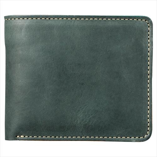 made in underground osaka.japan ヌメ革財布 グリーン K21009925 : B