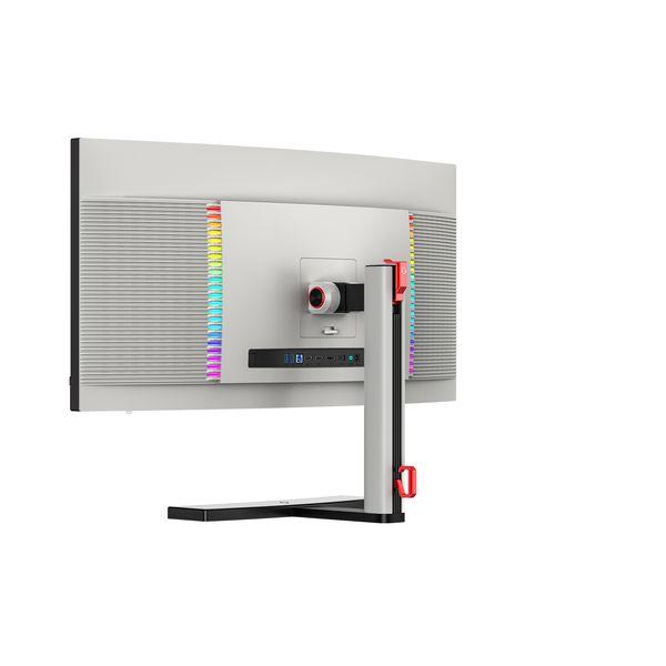 モニター 34インチ Mini LED バックライト 曲面 アーキサイト AS-MC34MWQ165Aの画像