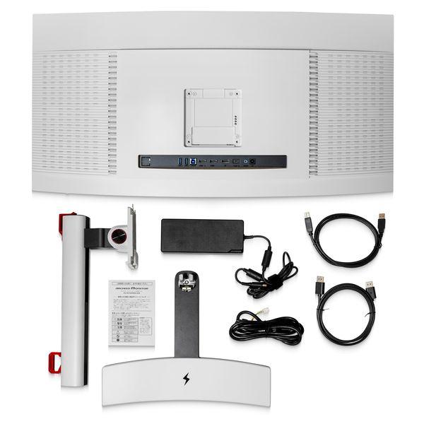 モニター 34インチ Mini LED バックライト 曲面 アーキサイト AS-MC34MWQ165Aの画像