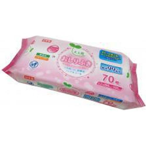 コンビニ受取可 大人用おしりふき 70枚 Life‐do Plus 730377