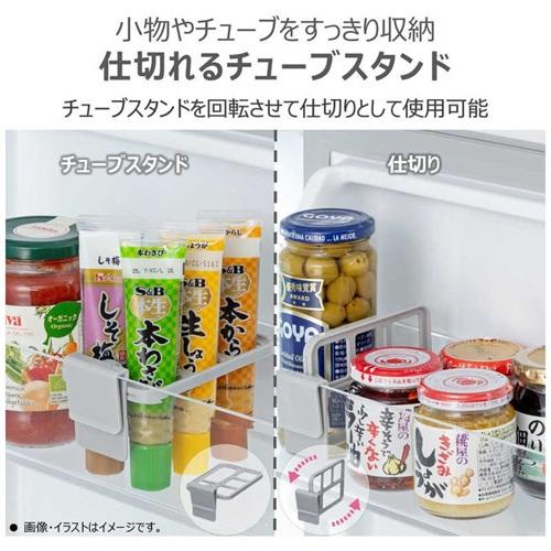 TOSHIBA（東芝） 冷蔵庫 GR-Y16BP(KT) エクリュブラック 2ドア 162L 右