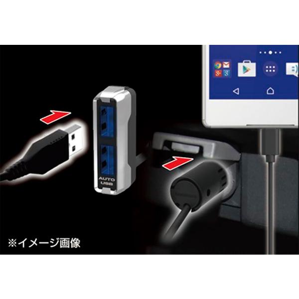 Kashimura（カシムラ） コンビニ受取可 DC-4.8A-リバーシブルUSB 2