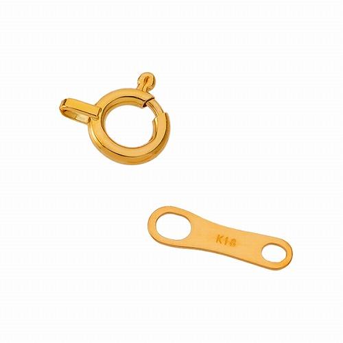 K18 カットアズキ ネックレス 約0.4g 40cmの画像