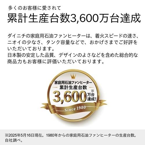 ダイニチ（Dainichi） 石油ファンヒーター S TYPE ムーンホワイト 木造