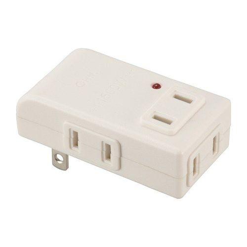OHM コンビニ受け取り可 マイクロタップ 雷ガード 4個口 白 OHM コンビニ受け取り可 マイクロタップ 雷ガード 4個口 白