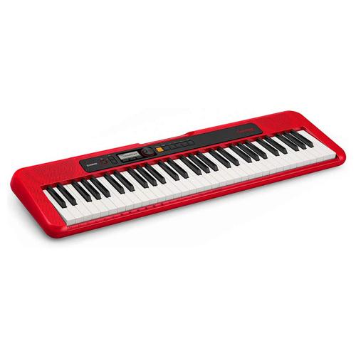 CASIO（カシオ） キーボード Casiotone 61鍵レッド 初心者 操作 簡単