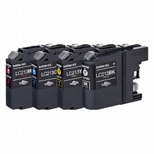 ブラザー工業 ブラザーbrotherLC213-4PKブラザーインク : B-サプライズ