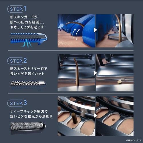 BRAUN（ブラウン） 電気シェーバー Series5+ 53-A72000CC 3枚刃 自動