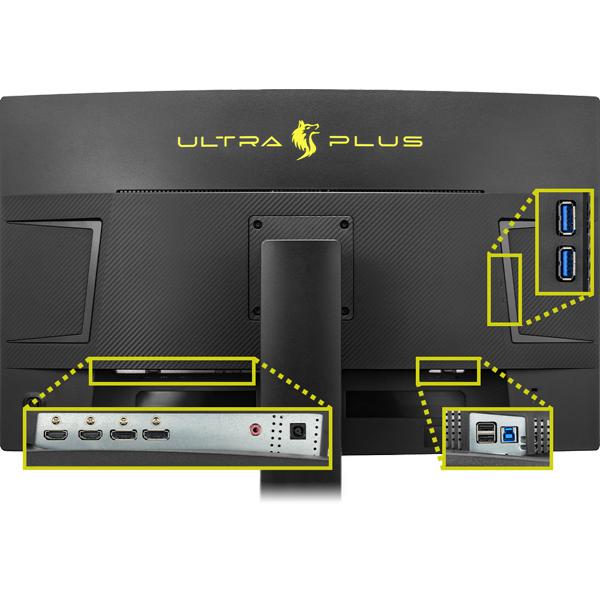 PRINCETON ゲーミング液晶ディスプレイ 31.5型 144Hz WQHD 曲面