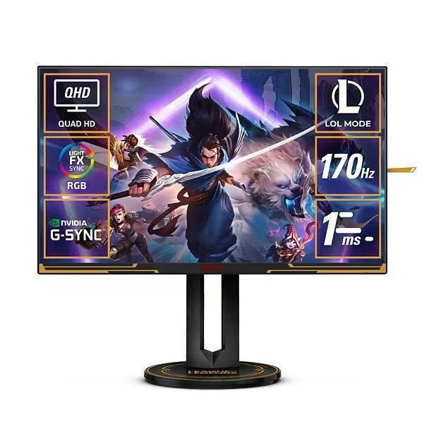 ゲーミングモニター(WQHD27インチ応答1MS 170Hz)AG275QXL AOC エーオーシー AGON Pro ゲーミングモニター 27インチ AG275QXL/11