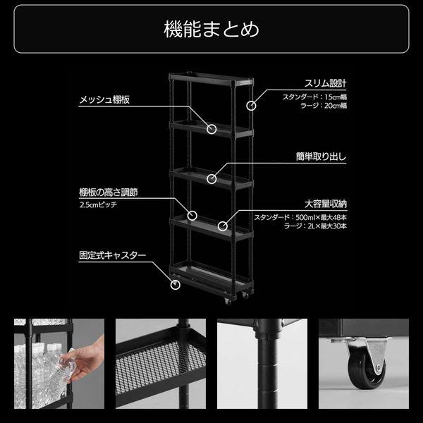 Bauhutte（バウヒュッテ） スリムボトルラック ペットボトル 収納