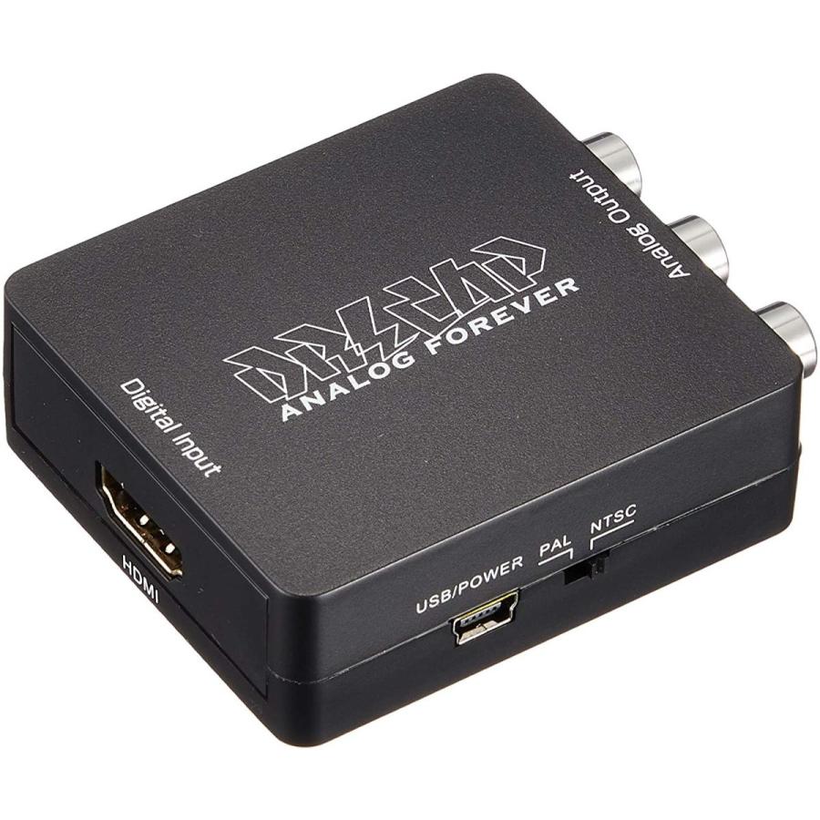 Drecap Hdmi出力をビデオとステレオ音声出力 Rca に変換するダウンスキャンコンバーター Dc Hdmirca Www Unipymes Com