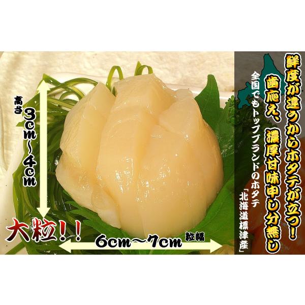 【ホタテ貝柱】北海道産大粒ホタテ!!ねっとり濃厚な甘さが最高!!【1kg】 : 札幌二条市場 ブッチャーとまり - 通販 - Yahoo!ショッピング