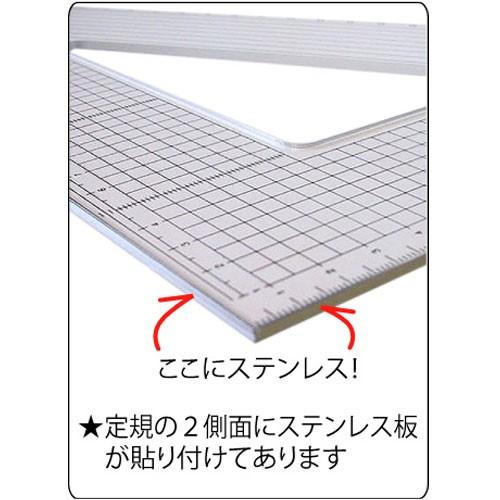 CONCISE（コンサイス） 三角定規 ステンエッジ 側面ステンレス加工