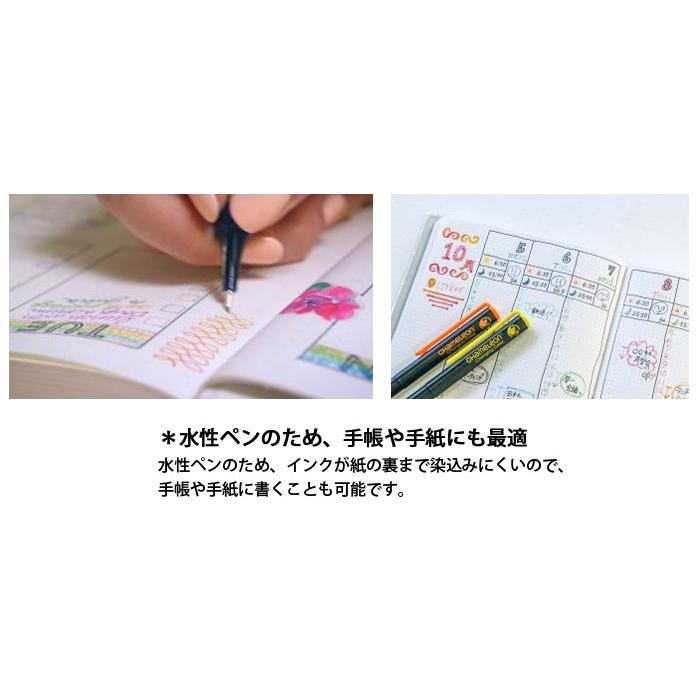 水性ペン 0.3mm カメレオンブレンドライター デザイナー 12色