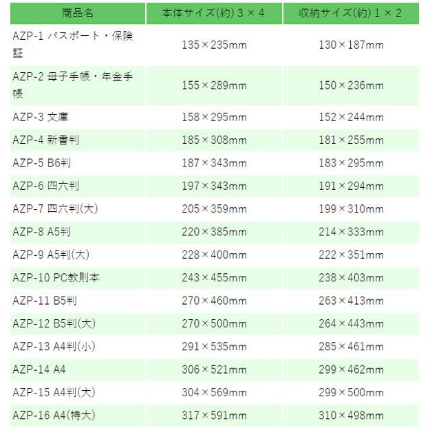 ピュアクリアカバー サイズ 厚手 Azp 14 コンサイス 透明ブックカバー ブックカバー 文具専門店 Bタウン 通販 Yahoo ショッピング