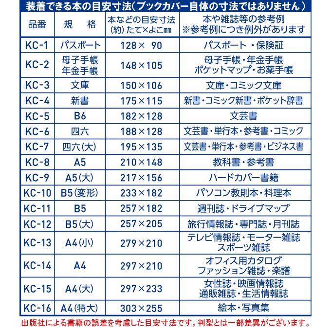 CONCISE（コンサイス） 抗菌クリアカバー 母子手帳・年金手帳サイズ 10