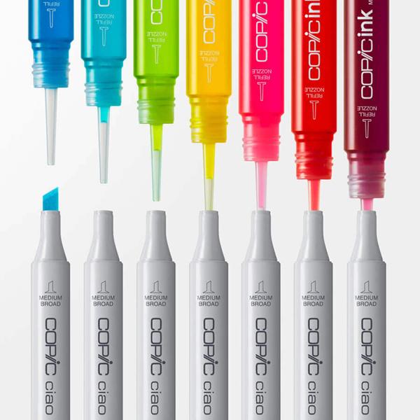 コピックチャオ 1本 単品 R 赤系 Red レッド COPIC ciao マーカー