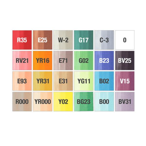 コピックチャオ スタート24色セット COPIC ciao マーカー コピックチャオ スタート24色セット COPIC ciao マーカー